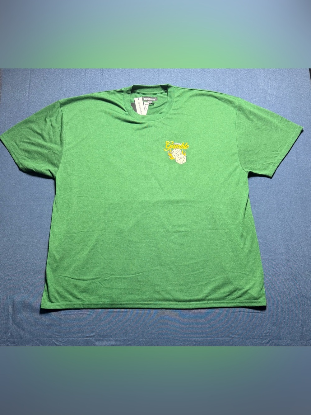 Cotton Blend Size XXXL NWT BrandMakers Group Life Is A Gamble FB Tee